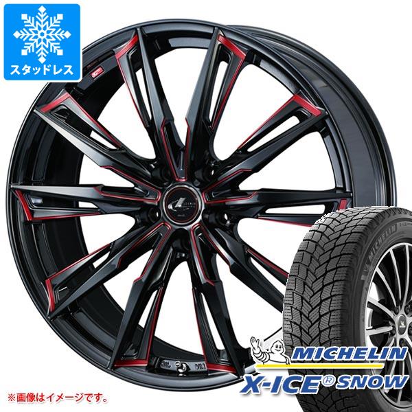 X-ICE - スタッドレスタイヤ ミシュラン エックスアイススノー 215/45R18 93H XL レオニス GX 7.0-18 自動車-タイヤ、ホイール
