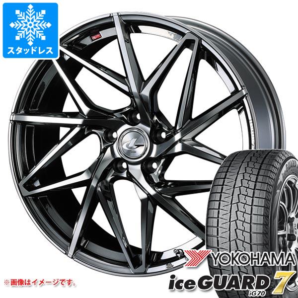 スタッドレスタイヤ ヨコハマ アイスガードセブン iG70 245/45R18 100Q XL レオニス IT 8.0 18 :leoitbmc 37730:タイヤマックス