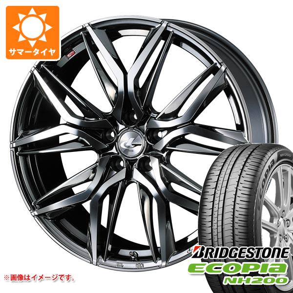 サマータイヤ 215/50R17 91V ブリヂストン エコピア NH200 レオニス LM 7.0 17 :leolmbmc 38114:タイヤマックス