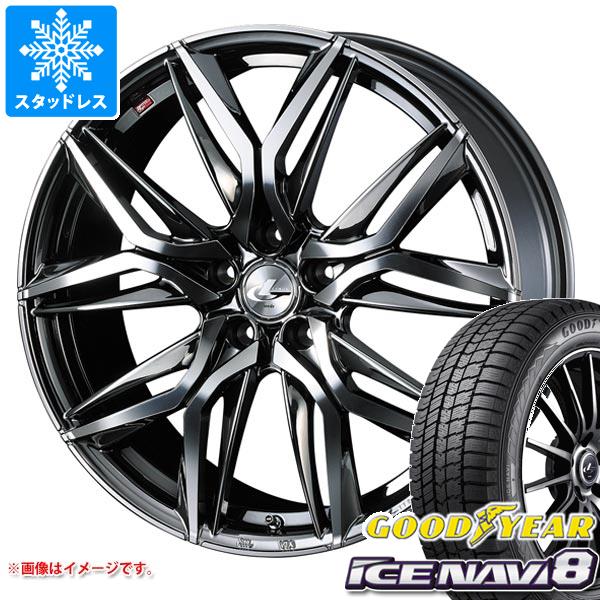 スタッドレスタイヤ グッドイヤー アイスナビ8 165/60R15 77Q レオニス LM 4.5-15