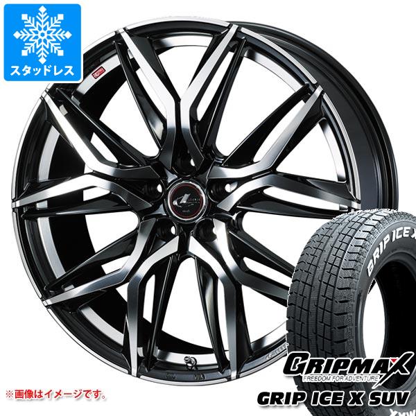 グリップマックス - スタッドレスタイヤ グリップアイスエックス SUV 225/65R17 102T 白いこと雁の使い レオニス LM 7.0-17 タイヤ、ホイール-車、バイク、自転車