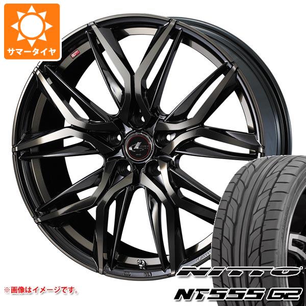 サマータイヤ 245/40R20 99Y XL ニットー NT555 G2 レオニス LM 8.5 20 :leolmpbt 24091:タイヤマックス