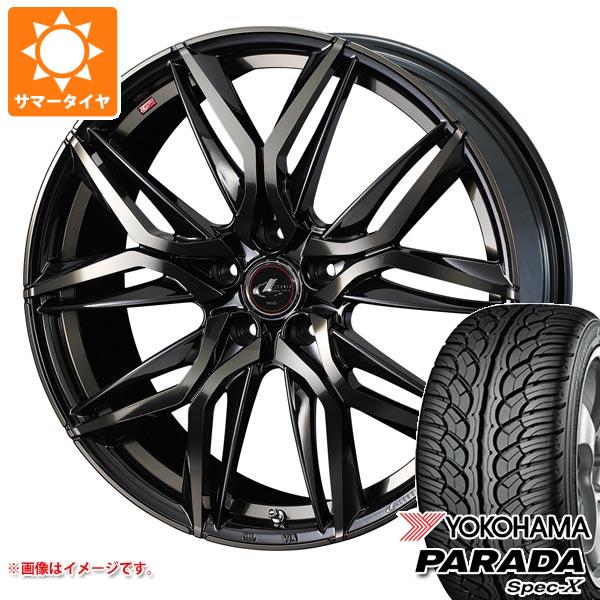 サマータイヤ 235/35R20 92W XL ヨコハマ パラダ スペック-X PA02 レオニス LM 8.5-20
