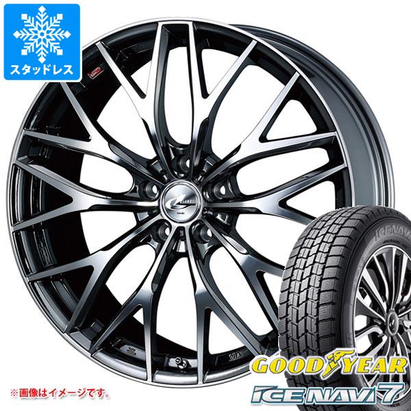 スタッドレスタイヤ グッドイヤー アイスナビ7 215/50R17 91Q レオニス MX 7.0-17