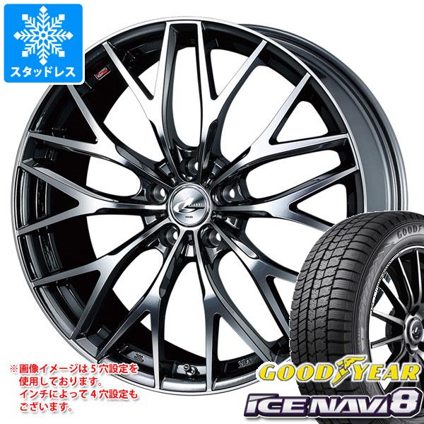 スタッドレスタイヤ グッドイヤー アイスナビ8 165/60R15 77Q レオニス MX 4.5-15