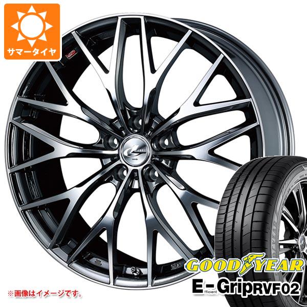 サマータイヤ 245/40R19 98W XL グッドイヤー エフィシエントグリップ RVF02 レオニス MX 8.0 19 :leomxbm 36610:タイヤマックス