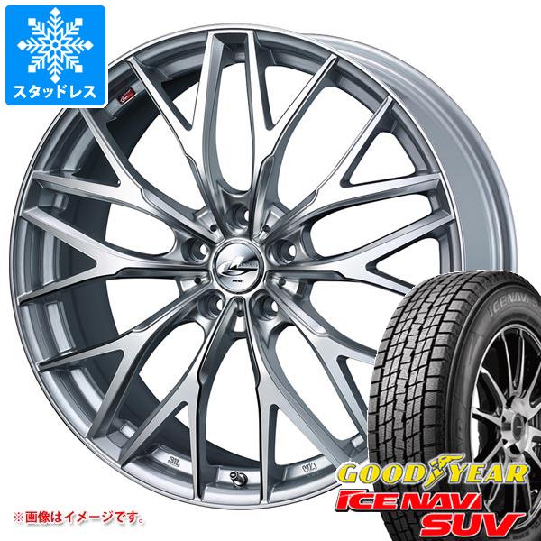 40系アルファード用 スタッドレス グッドイヤー アイスナビ SUV 225/55R19 99Q レオニス MX