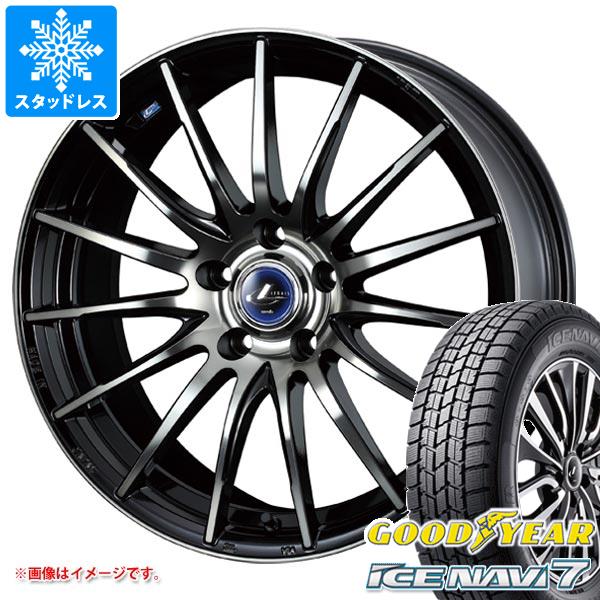 スタッドレスタイヤ グッドイヤー アイスナビ7 195/45R17 81Q レオニス ナヴィア 05 7.0-17