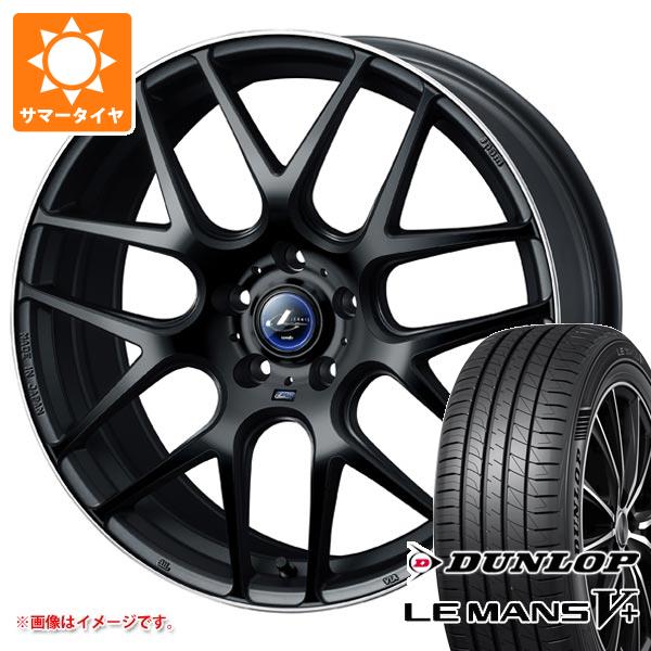 サマータイヤ 225/40R19 89W ダンロップ ルマン5 LM5+ レオニス ナヴィア 06 8.0 19 :leonav6b 40275:タイヤマックス