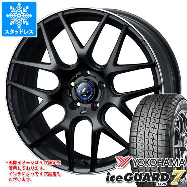 スタッドレスタイヤ ヨコハマ アイスガードセブン iG70 225/55R19 103Q XL レオニス ナヴィア 06 8.0 19 :leonav6b 39565:タイヤマックス