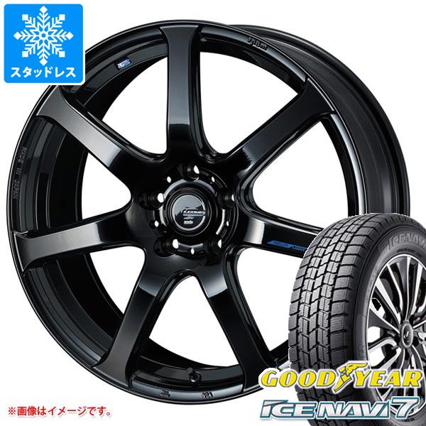 スタッドレスタイヤ グッドイヤー アイスナビ7 195/45R17 81Q レオニス ナヴィア 07 7.0-17