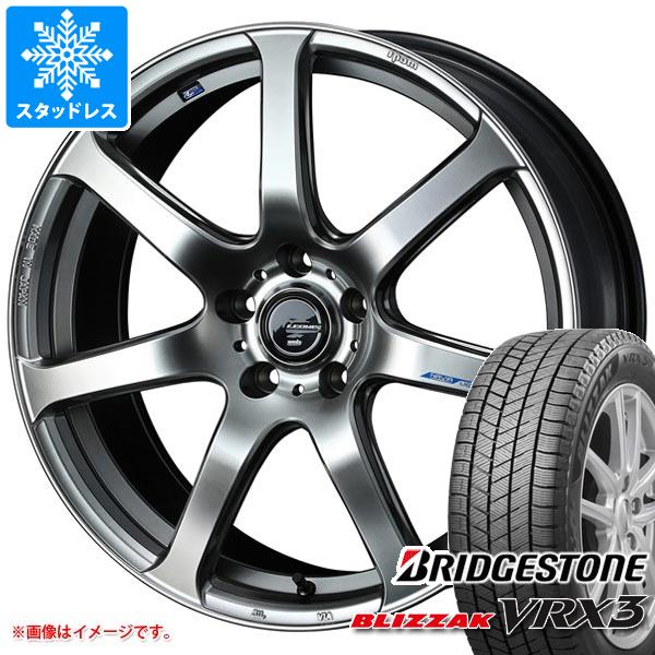 スタッドレスタイヤ ブリヂストン ブリザック VRX3 215/55R17 94Q レオニス ナヴィア 07 7.0 17 : leonav7h 37516 : タイヤマックス