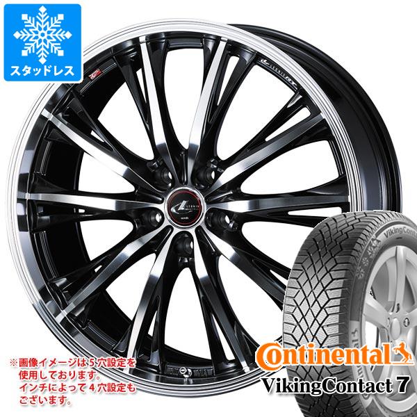 スタッドレスタイヤ コンチネンタル バイキングコンタクト7 225/50R18 99T XL レオニス RT 8.0 18 :leortpb 29780:タイヤマックス