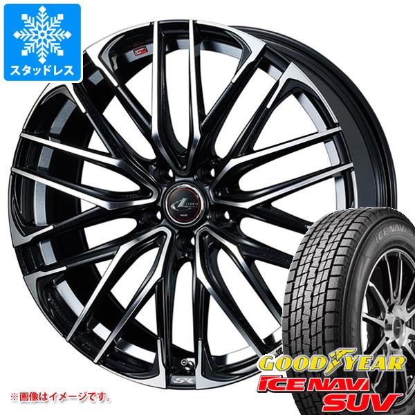 アイスナビ SUV - スタッドレスタイヤ グッドイヤー 215/60R17 96Q レオニス SK 7.0-17 自動車-冬タイヤ、ホイールセット