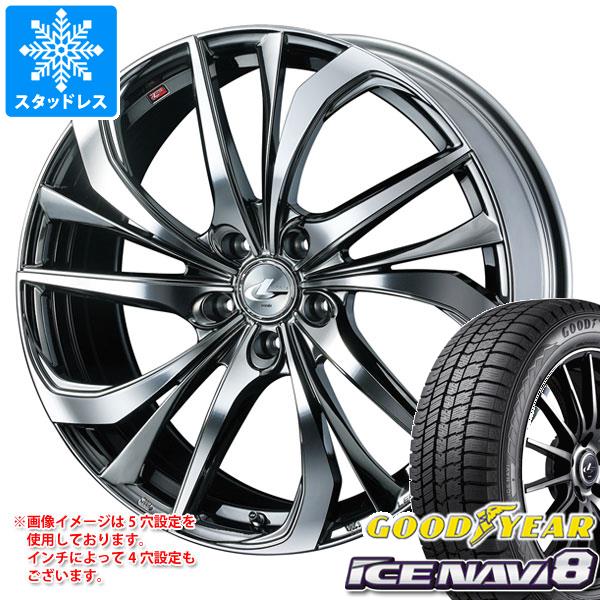 スタッドレスタイヤ グッドイヤー アイスナビ8 165/60R15 77Q レオニス TE 4.5-15
