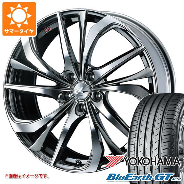 サマータイヤ 215/45R17 91W XL ヨコハマ ブルーアースGT AE51 レオニス TE 7.0 17 :leotebmc 31280:タイヤマックス