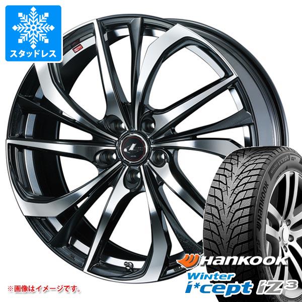 スタッドレスタイヤ ハンコック ウィンターアイセプト iZ3 X for SUV W636A 225/60R18 100H レオニス TE 8.0-18