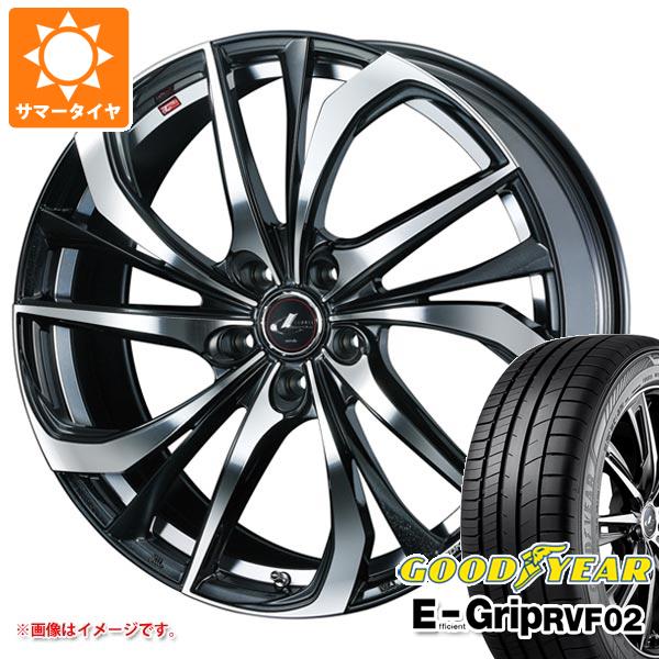 サマータイヤ 185/60R15 84H グッドイヤー エフィシエントグリップ RVF02 レオニス TE 5.5 15 :leotepb 36638:タイヤマックス