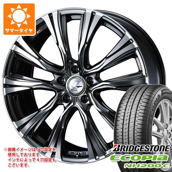 サマータイヤ 165/60R15 77H ブリヂストン エコピア NH200 C レオニス VR 4.5-15