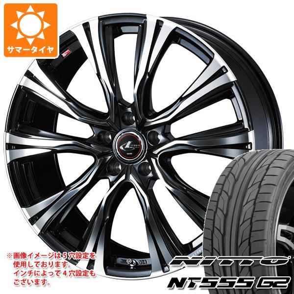 サマータイヤ 225/35R19 88Y XL ニットー NT555 G2 レオニス VR 7.5 19 :leovrpb 24095:タイヤマックス