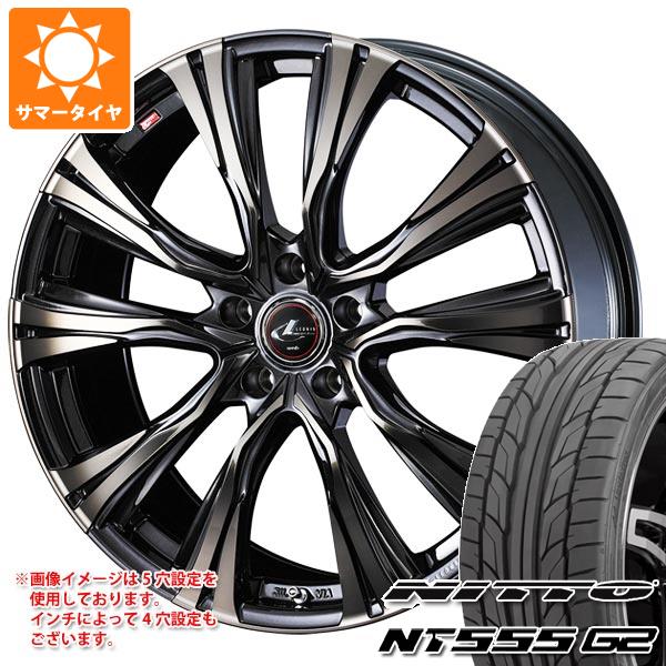 サマータイヤ 245/40R20 99Y XL ニットー NT555 G2 レオニス VR 8.5 20 :leovrti 24091:タイヤマックス