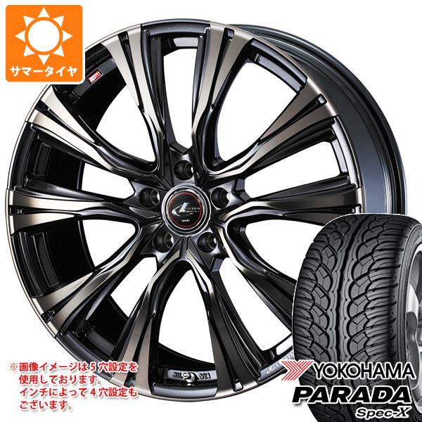 サマータイヤ 235/35R20 92W XL ヨコハマ パラダ スペック-X PA02 レオニス VR 8.5-20