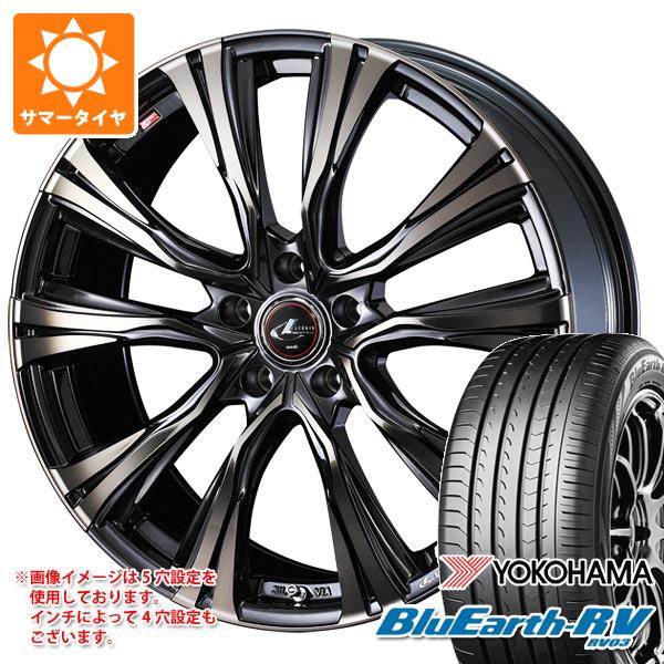 サマータイヤ 225/40R19 93W XL ヨコハマ ブルーアースRV RV03 レオニス VR 7.5 19 :leovrti 38365:タイヤマックス