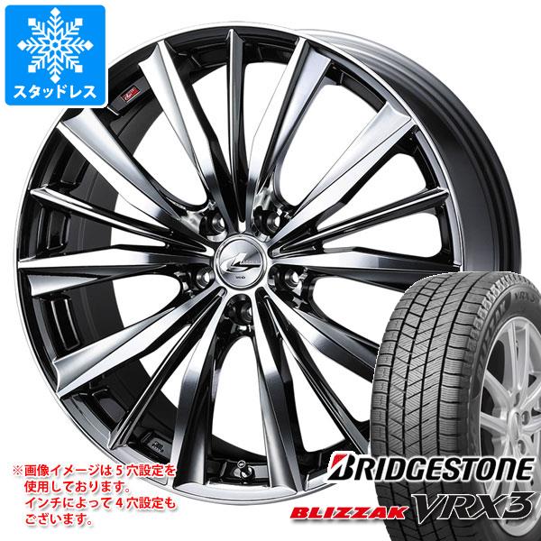 プリウス 60系用 スタッドレス ブリヂストン ブリザック VRX3 195/60R17 90Q レオニス VX