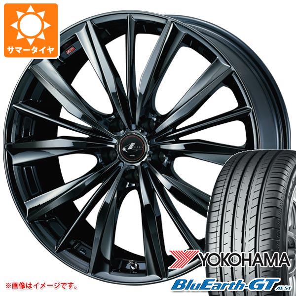 サマータイヤ 245/35R19 93W XL ヨコハマ ブルーアースGT AE51 レオニス VX 8.0 19 :leovxc1 31261:タイヤマックス