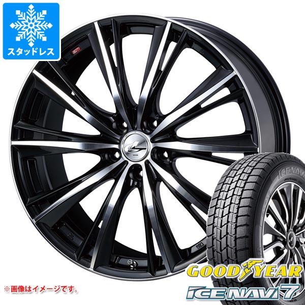 スタッドレスタイヤ グッドイヤー アイスナビ7 215/50R17 91Q レオニス WX 7.0-17