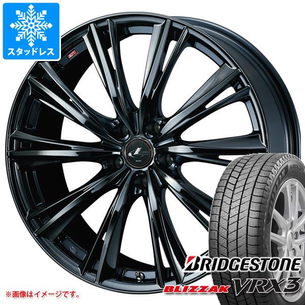 スタッドレスタイヤ ブリヂストン ブリザック VRX3 225/40R18 88Q レオニス WX 7.0 18 :leowxc1 37489:タイヤマックス