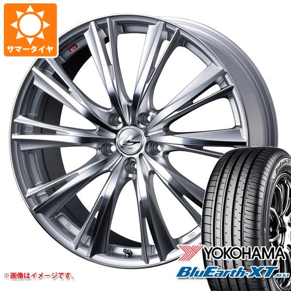 サマータイヤ 215/50R18 92V ヨコハマ ブルーアースXT AE61 レオニス WX 7.0 18 :leowxhs 34387:タイヤマックス