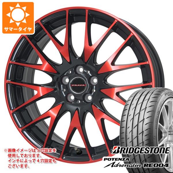 サマータイヤ 245/40R19 98W XL ブリヂストン ポテンザ アドレナリン RE004 レイシーン プラバ 9M 8.0 19 :ley9mrd 34115:タイヤマックス