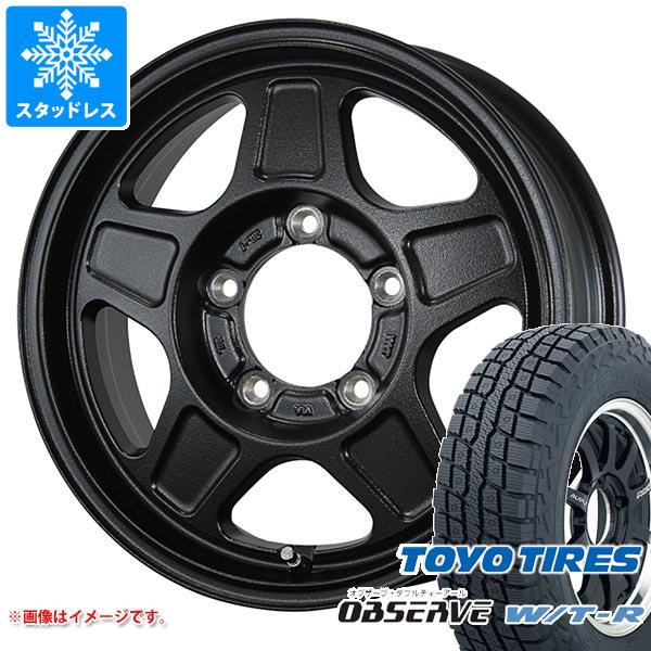 5本セット ジムニーシエラ JB74W用 2024年製 スタッドレス トーヨー オブザーブ WTR 185/85R16 105/103N LT ランドフット GWD : lfgwds 38029 s86769zk 5 : タイヤマックス