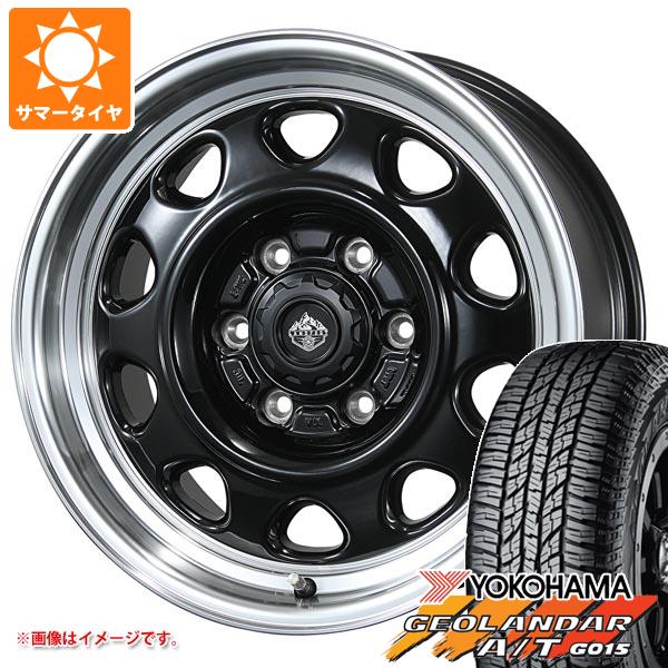 5本セット FJクルーザー 10系用 サマータイヤ ヨコハマ ジオランダー A/T G015 LT265/70R17 121/118S アウトラインホワイトレター ランドフット SWZ 8.0 17 :lfswz6 22929 t801004yt 5:タイヤマックス