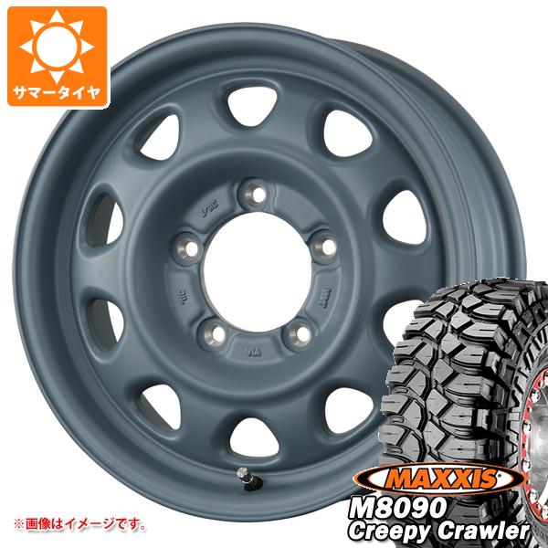 5本セット ジムニー用 サマータイヤ マキシス M8090 クリーピークローラー 6.50-16LT 100K 6PR ランドフット SWZ 5.5-16