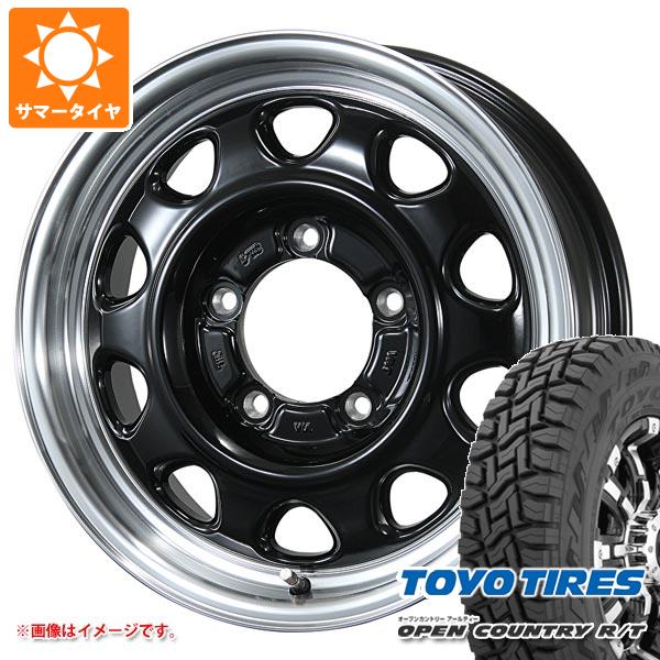 5本セット ジムニーシエラ JB74W用 サマータイヤ トーヨー オープンカントリー R/T 195/80R15 96Q ブラックレター ランドフット SWZ 5.5 15 :lfswzs 35682 s86741zk 5:タイヤマックス