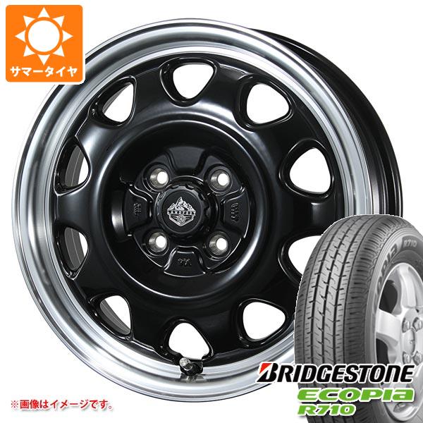 2026年製 サマータイヤ 145/80R12 80/78N ブリヂストン エコピア R710 (145R12 6PR相当) ランドフット SWZ 3.5-12