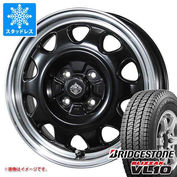 スタッドレスタイヤ ブリヂストン ブリザック VL10 145/80R12 80/78N (145R12 6PR相当) ランドフット SWZ 3.5-12