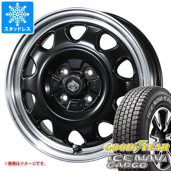 サクシード プロボックス 160系用 スタッドレス グッドイヤー アイスナビカーゴ 155/80R14 88/86N ランドフット SWZ