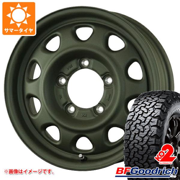 5本セット ジムニー JB64W用 サマータイヤ BFグッドリッチ オールテレーンT/A KO2 LT215/70R16 100/97R ホワイトレター ランドフット SWZ 5.5 16 :lfswzoj 21564 s86768zk 5:タイヤマックス