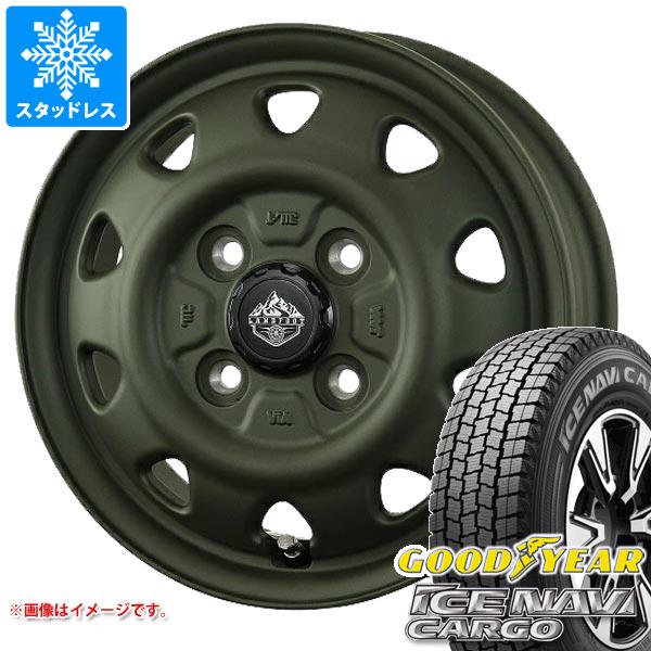 サクシード プロボックス 160系用 スタッドレス グッドイヤー アイスナビカーゴ 155/80R14 88/86N ランドフット SWZ