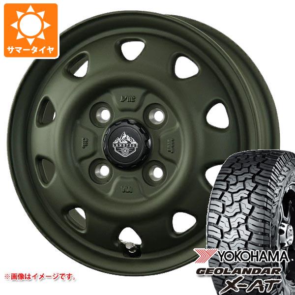 エブリイバン DA17V用 サマータイヤ ヨコハマ ジオランダー X-AT G016 LT165/65R14 81/78Q ブラックレター G016A ランドフット SWZ 4.5-14｜tiremax