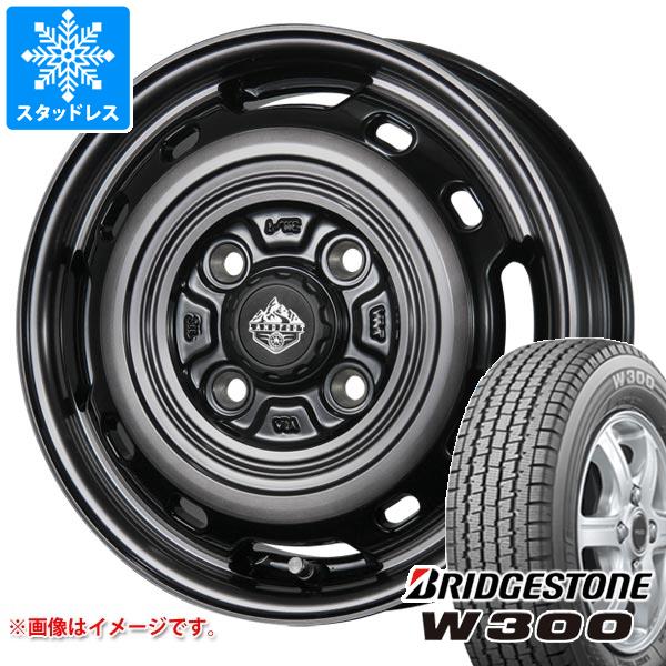 エブリイバン DA17V用 スタッドレス ブリヂストン W300 145/80R12 80/78N (145R12 6PR相当) ランドフット XFG