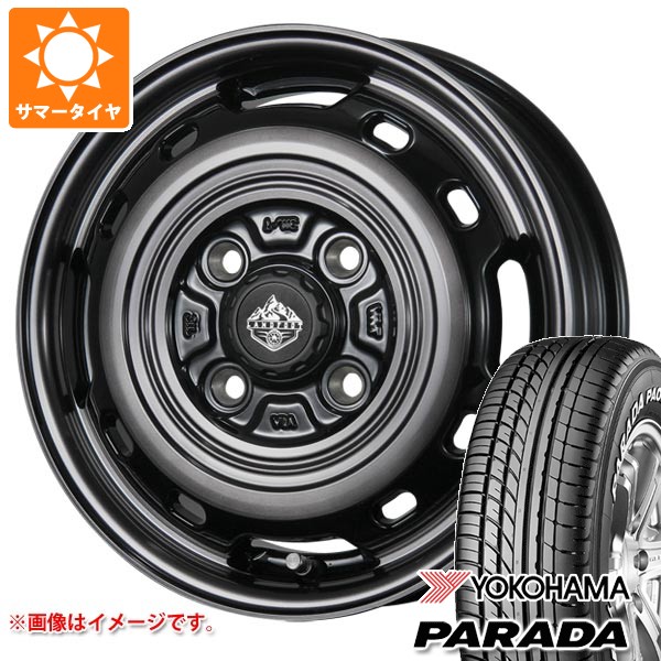 2024年製 サマータイヤ 165/55R14 95/93N ヨコハマ パラダ PA03 ブラックレター ランドフット XFG 4.5-14