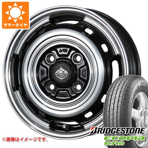 エブリイバン DA17V用 2026年製 サマータイヤ ブリヂストン エコピア R710 145/80R12 80/78N (145R12 6PR相当) ランドフット XFG 3.5-12