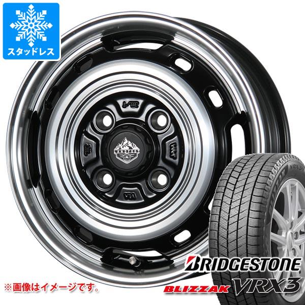 ブリザック VRX3 - スタッドレスタイヤ ブリヂストン 155/65R14 75Q ランドフット XFG 4.5-14