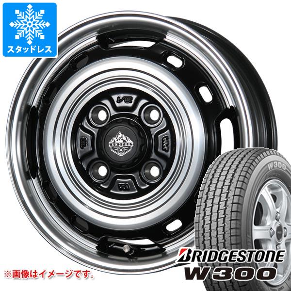 ハイゼットカーゴ S320系用 スタッドレス ブリヂストン W300 145/80R12 80/78N (145R12 6PR相当) ランドフット XFG