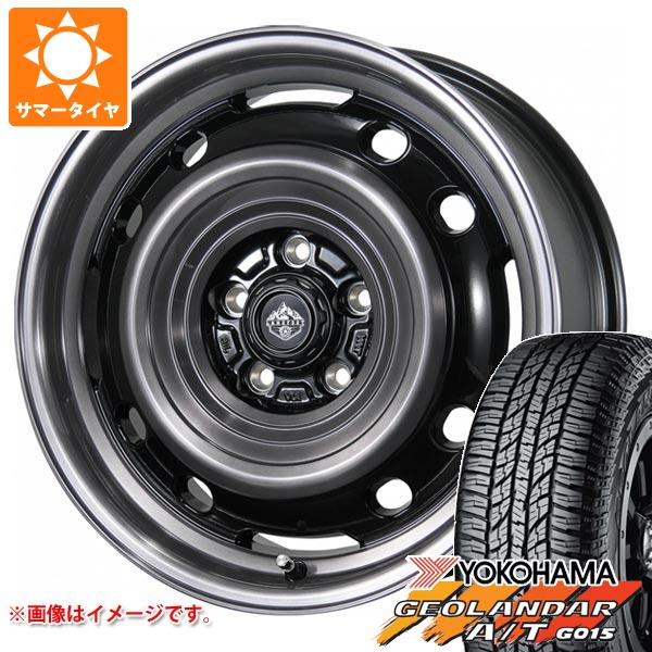 5本セット ジープ ラングラー JK/JL系用 サマータイヤ ヨコハマ ジオランダー A/T G015 LT265/70R17 121/118S アウトラインホワイトレター ランドフット XFG :lfxfspw 22929 j27102p 5:タイヤマックス