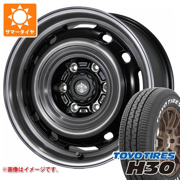 ハイエース 200系用 サマータイヤ トーヨー H30 195/80R15 107/105N ホワイトレター ランドフット XFG 6.0 15 :lfxfsph 39889 t80741yt:タイヤマックス